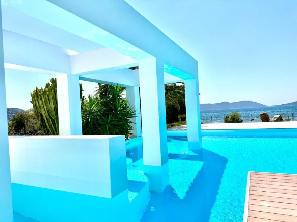 Leblanc Luxurious Beachfront Villa, Gcollectiongr Ermioni Luaran gambar