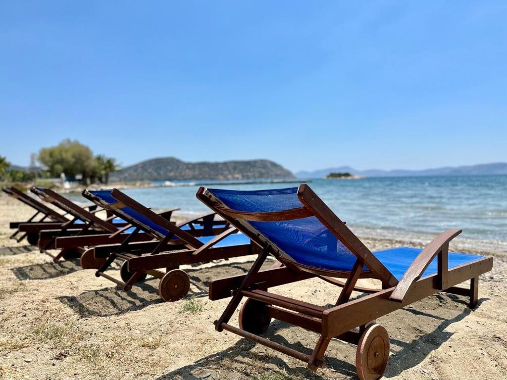 Leblanc Luxurious Beachfront Villa, Gcollectiongr Ermioni Luaran gambar