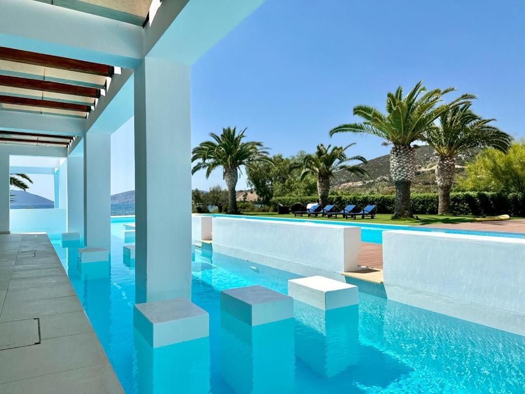 Leblanc Luxurious Beachfront Villa, Gcollectiongr Ermioni Luaran gambar
