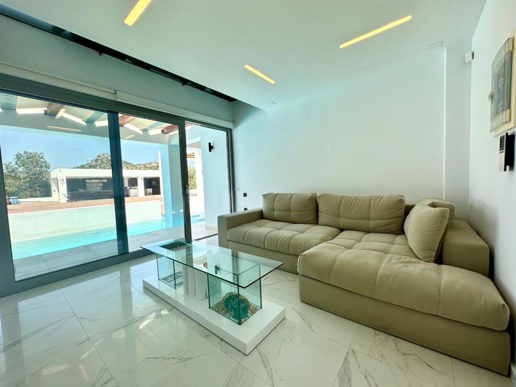 Leblanc Luxurious Beachfront Villa, Gcollectiongr Ermioni Luaran gambar