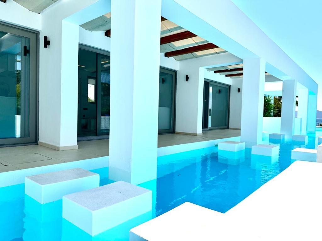 Leblanc Luxurious Beachfront Villa, Gcollectiongr Ermioni Luaran gambar
